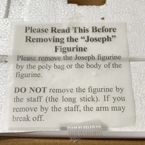 Willow Tree 6-Piece Nativity Set, Behold The Wonder of The Christmas story - Picture 11 of 14